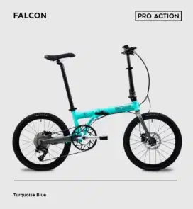 Sepeda lipat 20 action pro 1x10speed