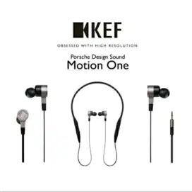 KEF Porsche Design MOTION ONE In-Ear Bluetooth Premium Earphone