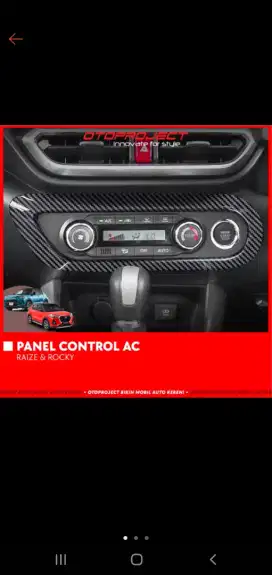 Panel cover AC toyota raize