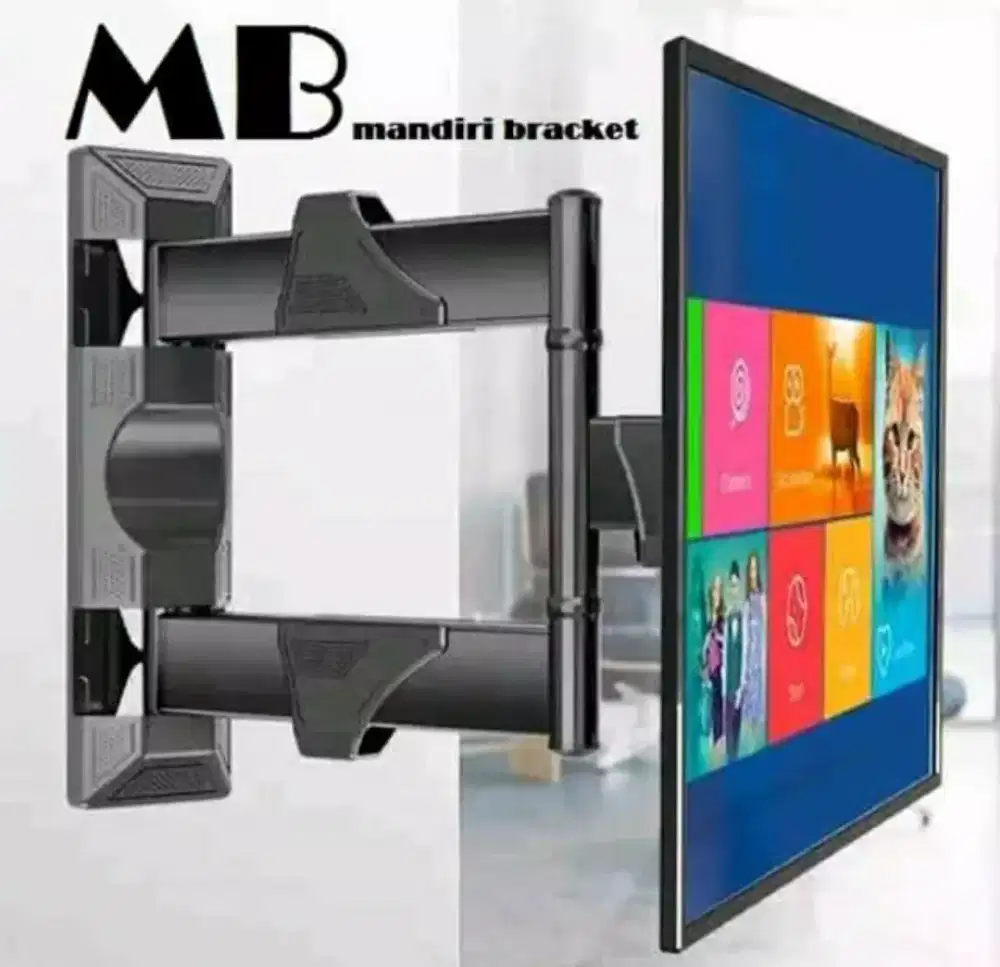 pasang braket tv led lcd