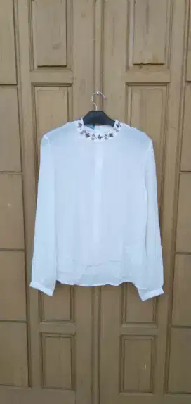 Authentic Prada sutera /blouse atasan