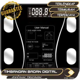 Digipounds Timbangan BERAT Badan Digital 180 KG Health Scale 180KG