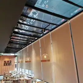 Kaca film berwarna untuk kaca canopy rumah