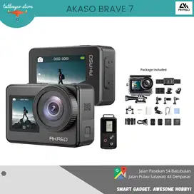 AKASO Brave 7 4K 30FPS 20MP WiFi Action Camera EIS Touch Screen