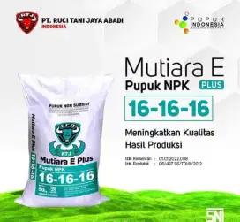 PUPUK MUTIARA E 16 16 16 Plus