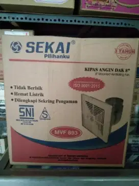 EXHAUST PLAFON SEKAI 8INCH KIPAS HISAP PLAFON