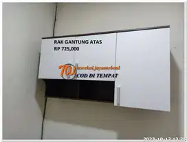 RAK DAPUR GANTUNG PINTU 3 DAN 2 KITCHEN SET ATAS BAWAH RAK SERBAGUNA