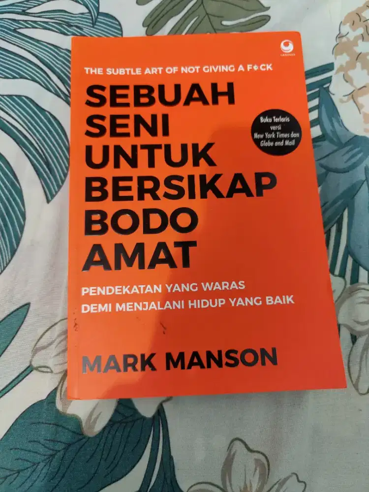 Buku Sebuah Seni Untuk Bersikap Bodo Amat