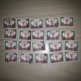 Materai/Meterai/Perangko/Prangko Pos 1.000/1000 Rupiah 1990-1994 Kuno