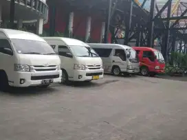 Rental elf Hiace bus wisata taman mini pasar rebo jakarta timur