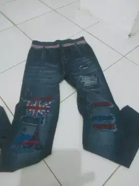 celana panjang bahan karet