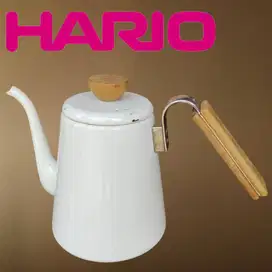 HARIO Bona Enamel Pour Over Drip Coffee Kettle 800ml BDK-80