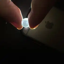 Kondisi Bagus Batu Cincin Blue Safir Saphire (berserat)