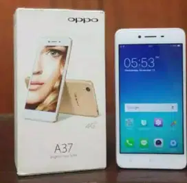 HP android baru oppo A37 ram 2/16 4G lte