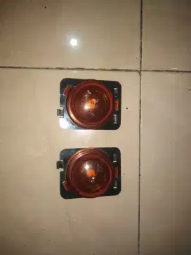 Lampu sein sepasang oem copotan original jeep wrangler rubicon