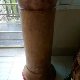 Tempat payung marmer T.75cm diamtr 30cm