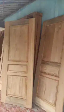 Pintu set jati kebon dan alas
