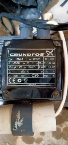 Pompa air jet pump merk Grundfos