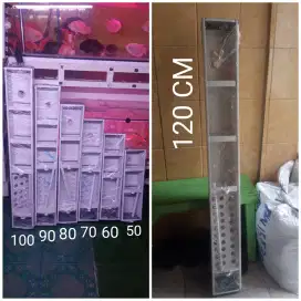 Talang filter aquarium ikan hias