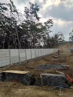 pagar panel  beton hemat berkualitas