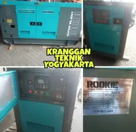 (KRANGGAN TEKNIK)genset diesel silent 30 kva bahan bakar solar