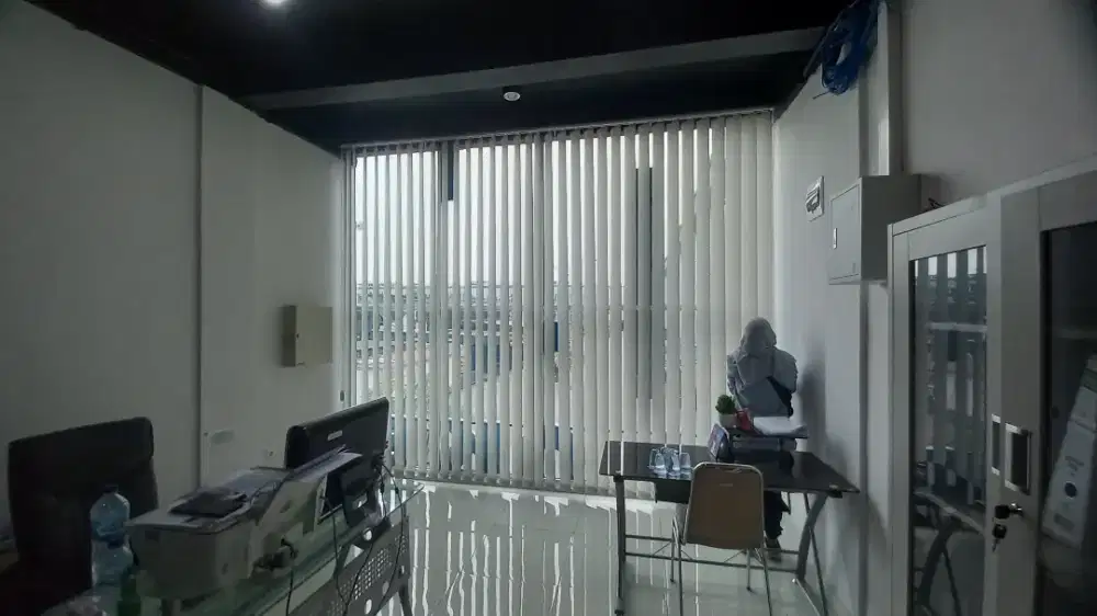 Gorden Kantor AL Shafeeza Decor Vertical Blind Medan Vertikal Blind