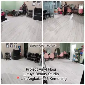 Vinyl Lantai Motif Kayu Salon Beauty Studio Spa