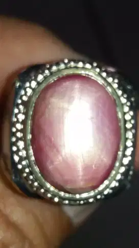 Jual Batu Cincin Permata Red Ruby Star Keren bgt Top