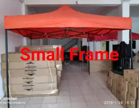 TENDA LIPAT BESI SMALL FRAME WARNA ORANGE