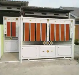 Pagar grc minimalis
