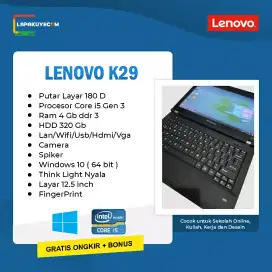 LAPTOP MURAH LENOVO K29 CORE I5