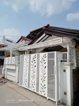 Pemasangan canopy minimalis pagar tralis henderson dll#432