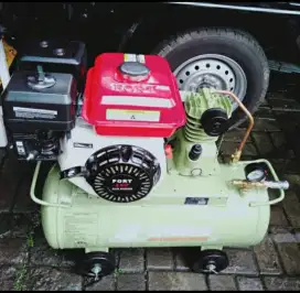 (RUMAH TEKNIK JOGJA)Kompresor 1/4 hp komplit penggerak mesin
