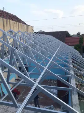 Baja ringan atap metal pasir dan kanopi galvalum