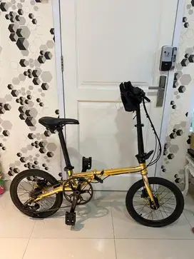Sepeda Element troy gen 4 gold like new