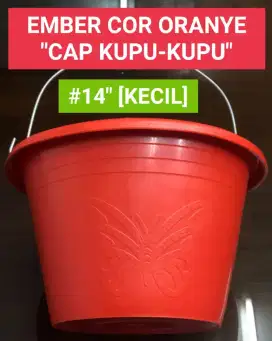 EMBER COR ORANGE KUPU-KUPU #14 KECIL