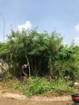 Paving turap beton aspal jalan cor land clearing cut and fill hotmix