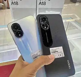 OPPO A18 4+4 / 128 GB garansi resmi