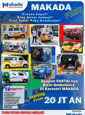 Karoseri dan modifikasi ambulance berbagai merek dan type kendaraan