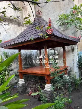 Gazebo tembau karyak nak Bali