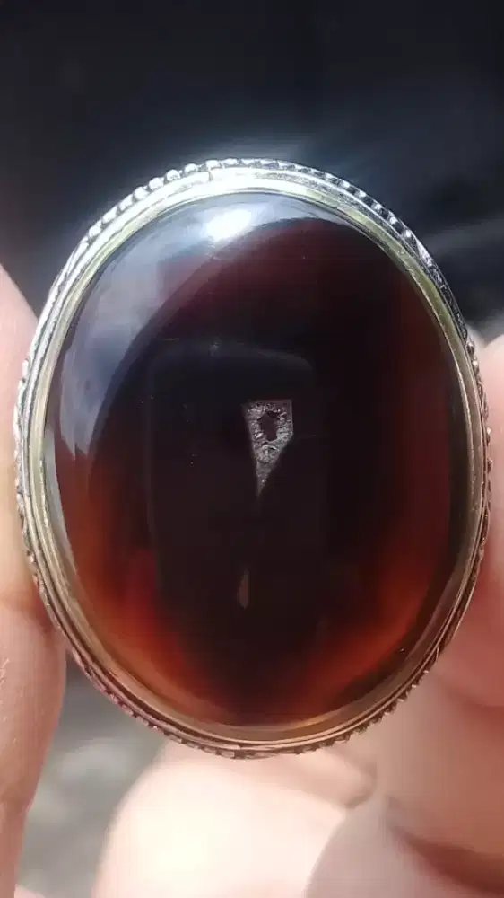 Jual Batu Cincin Natural Yaman model Combong Unik sekali Langka Bagus