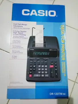 Casio printing calculator