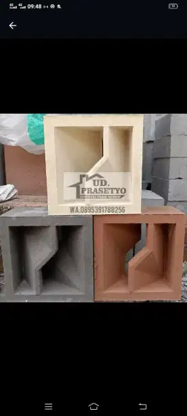 Loster Beton bahan beton,gravel dan putih