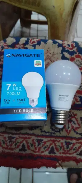 LAMPU LED SUPER TERANG BULB & T'BULB NAVIGATE Putih