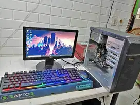 Pc i5 gt210 fullset monitor keyboard