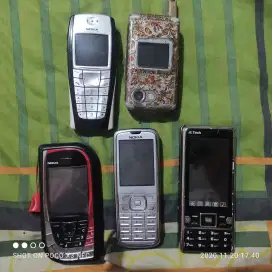 Handphone jadul nokia cdma dan gsm