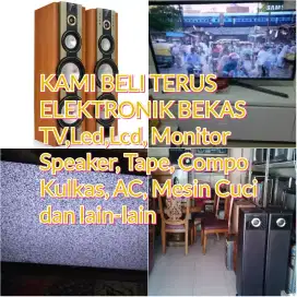 Saya terima Barang Bekas TV, LED/LCD, Monitor, & Barang bekas lainnya