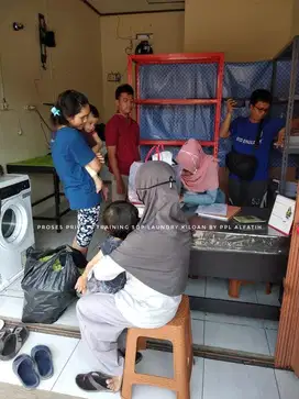 Jasa Layanan Private Training / Pelatihan SOP Laundry Kiloan & Satuan