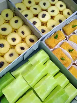 Aneka kue basah, Jajanan Pasar, Jajanan Tradisional, Kue Basah, Jajan