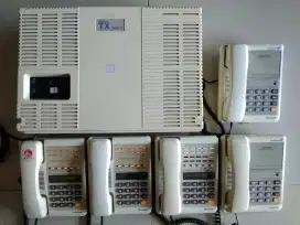PABX Nitsuko (16 Ext) Plus Phone Panasonic 5 Unit